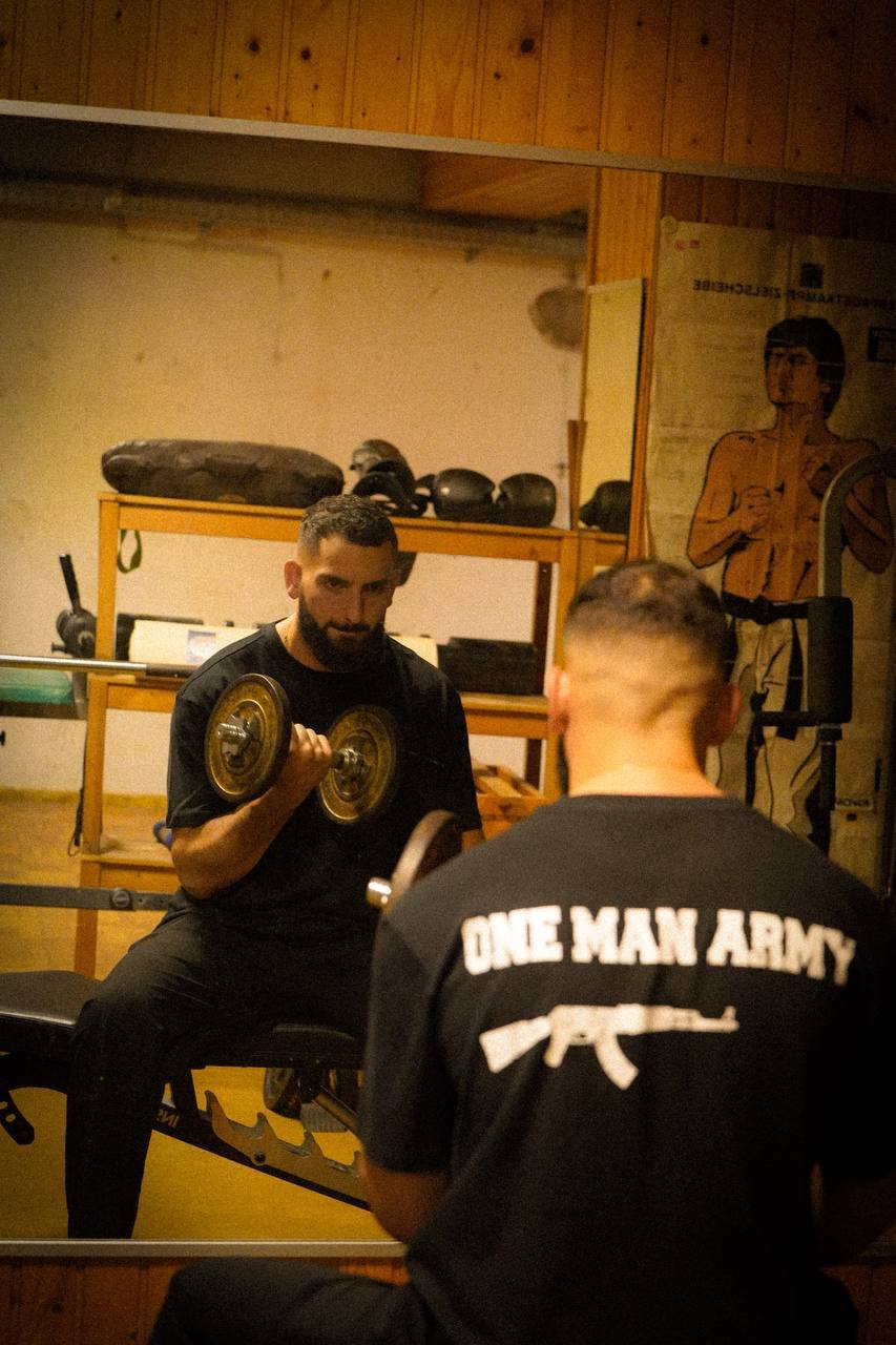 Philippos beim Training